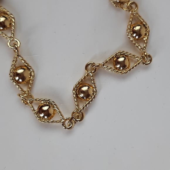 Rare Tie Clip Gold Vintage With Chain - Picture 5 of 8